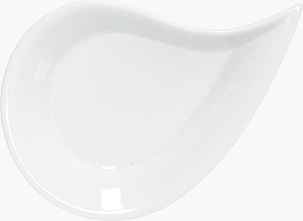 Ručne vyrobená porcelánová servírovacia misa Berlin