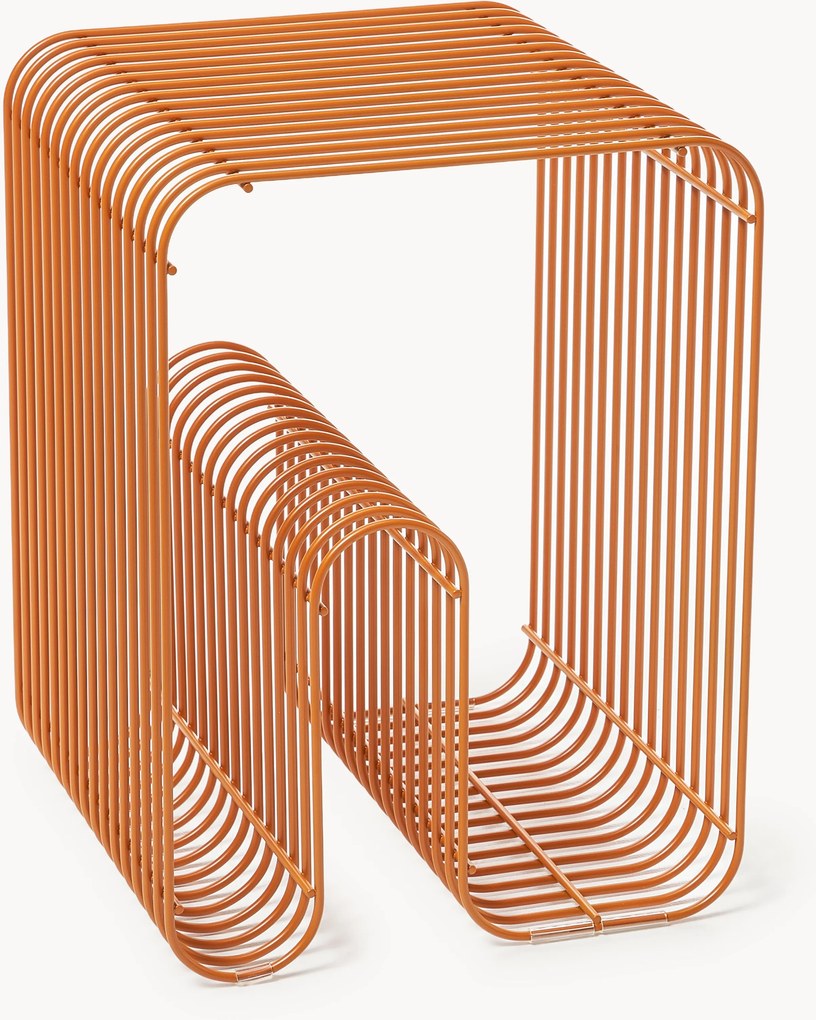 Kovová taburetka Curva