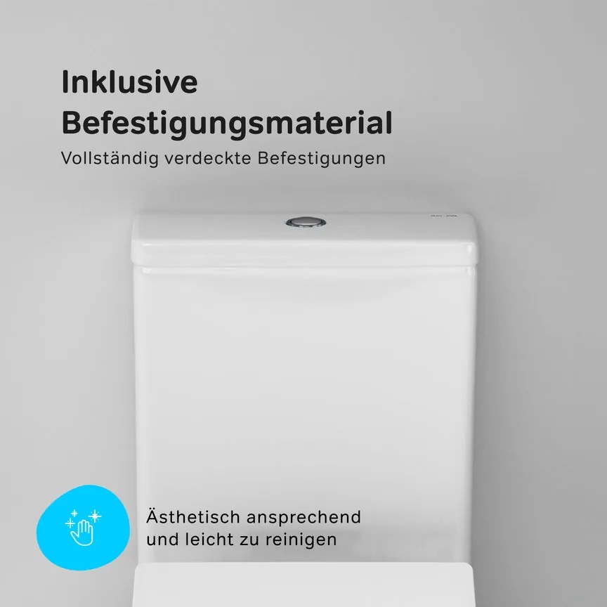 Podlahové WC AM.PM Gem CGA8601PSC bezokrajové, so sedadlom Microlift, biele