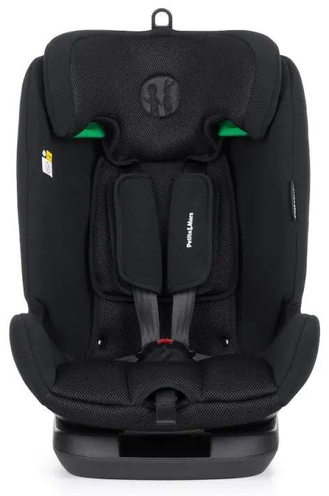 PETITE&MARS Autosedačka Prime Pro i-Size Black Air 76-150 cm (9-36 kg)