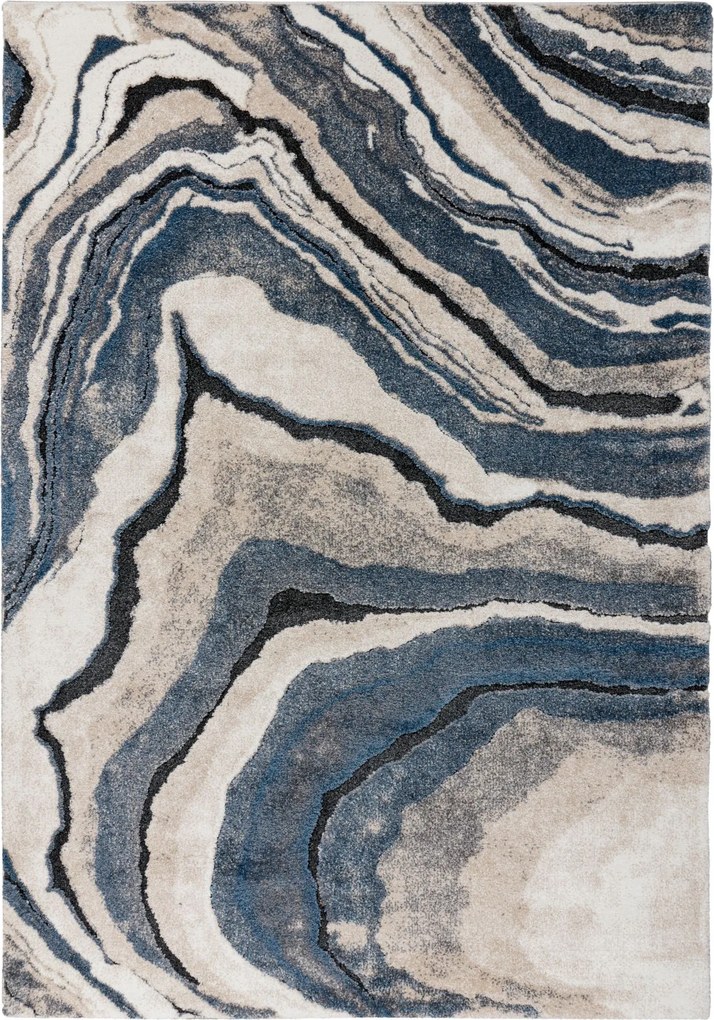 Kusový koberec My Bologna 461 Blue, 80x150, modrá, chodba / predsieň, Obsession