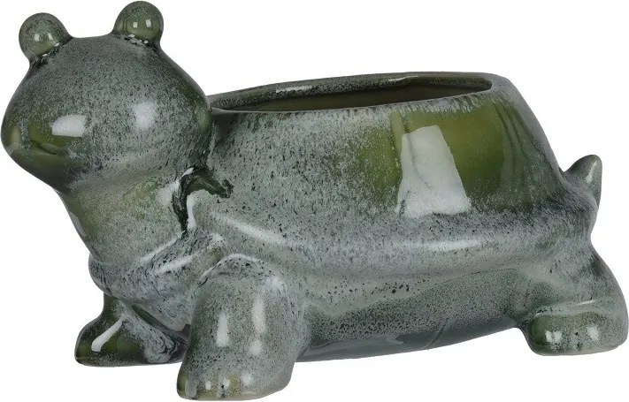 Porcelánový kvetináč Korytnačka 23 × 16 × 14 cm