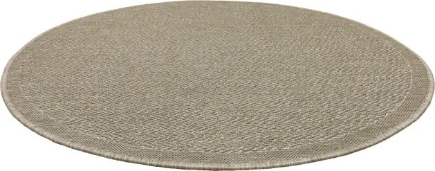 Obojstranný koberec BRUSSELS 205803/10610 béžový / krémový kruh