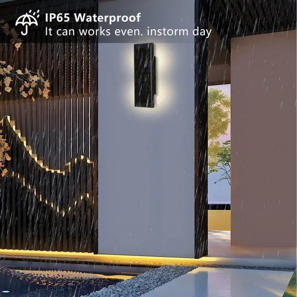 Brilagi - LED solárne nástenné svietidlo SUN LED/2,5W/230V 30 cm 2000 mAh IP44