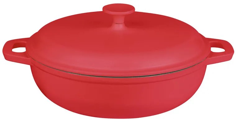 GSW Liatinový hrniec, Ø 30 cm (červená)  (100354538)