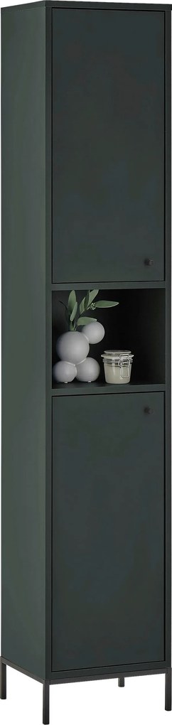 XXXLutz VYSOKÁ SKRINKA, tmavozelená, tmavozelená, 38/197/32 cm Xora - Online Only kúpeľne - 001279021803