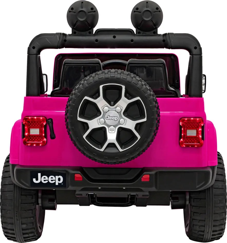 Ramiz Jeep Wrangler Rubicon Ružové vozidlo