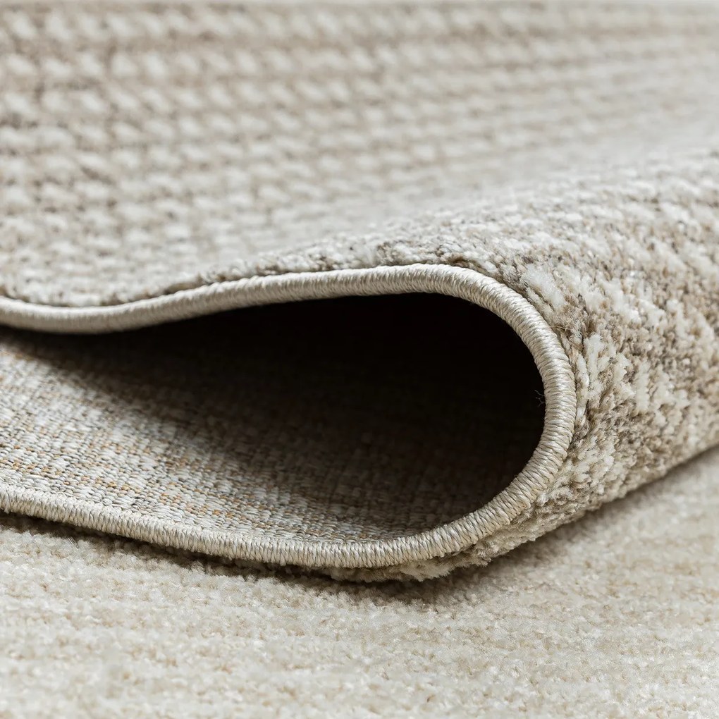 Dywany Łuszczów, Kusový koberec Fusion 0805 cream/beige, 160x220, béžová, kancelária
