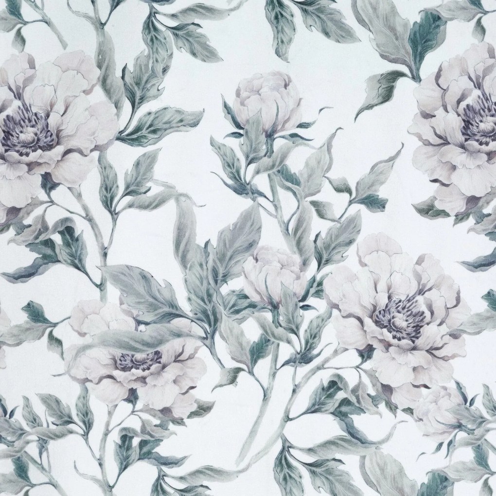 ZATEMŇOVACÍ ZÁVES NA KRÚŽKOCH BEVERLY 140X250 CM KVETY