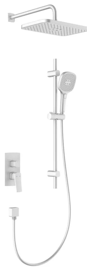KFA Armatura 4529-301-44 - Sprchová súprava s podomietkovou batériou MALAGA biela