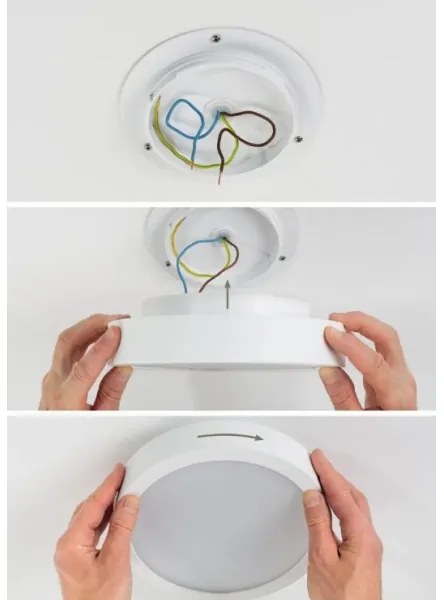 Paulmann 78923 - LED/13W IP44 Stmievateľné kúpeľňové stropné svietidlo AVIAR 230V