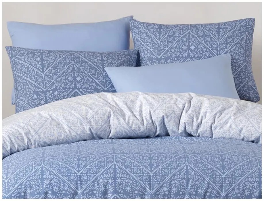 Bavlnená obliečka Vira Modrá