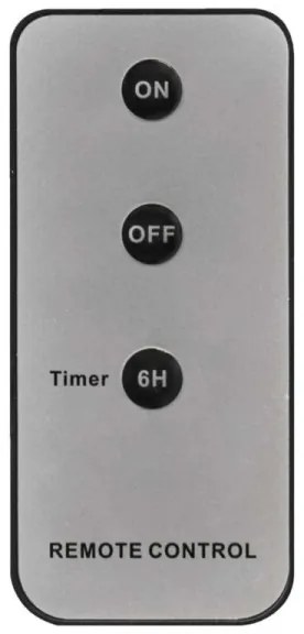 SADA 3x LED Vianočná dekorácia  3xLED/3x3AAA + diaľkový ovládadač