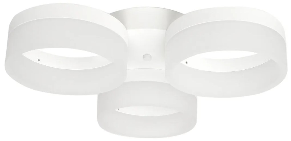 Stropné LED svietidlo Ring, 3x LED 36w, 4000k, w