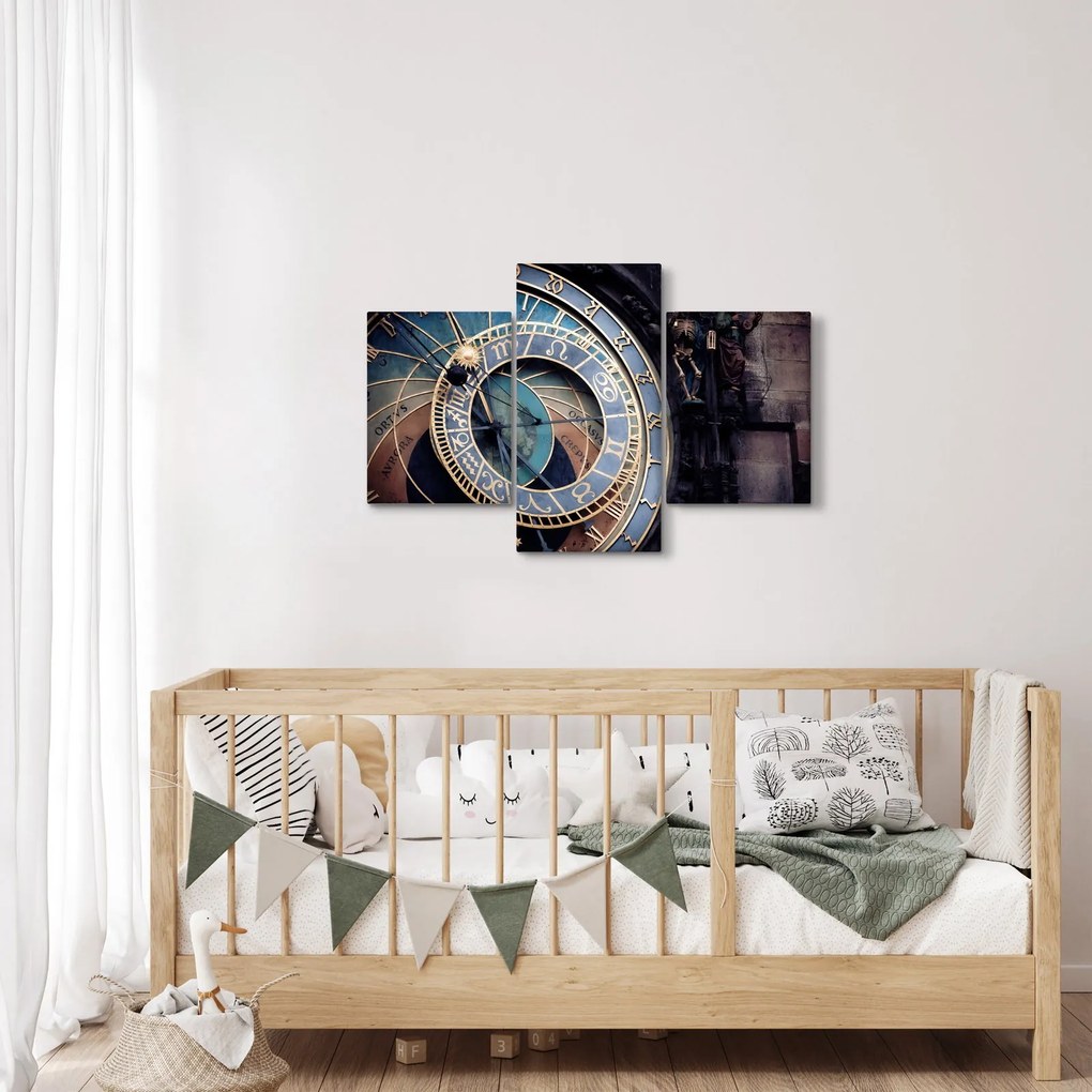 Obraz - Orloj, Praha (90x60 cm)