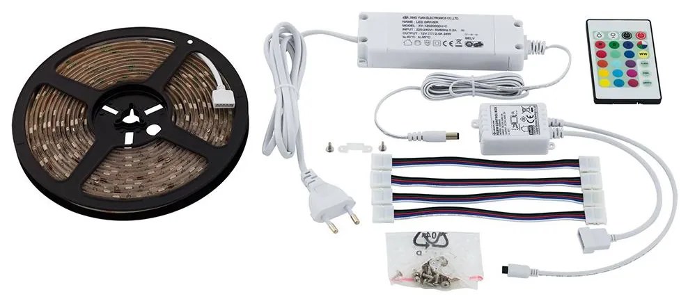Eglo 97928 - RGB LED Stmievateľný pásik FLEX LED/20W/230V IP20 5m