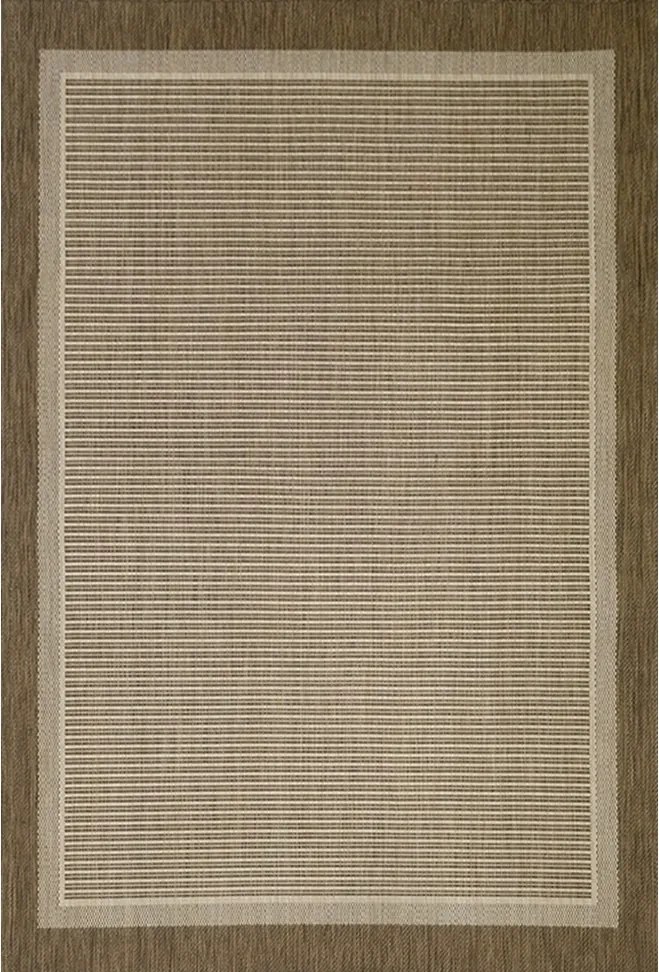 Koberec Eqos 0001 BEIGE – béžový vzorovaný obdĺžnik Rozmer: 140x190 cm