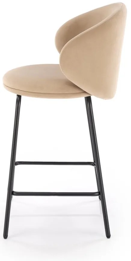 Barová židle Cayden H121 béžová