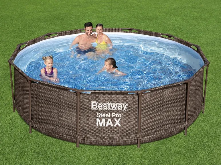 Bestway Bazén Steel Pro Max™ Deluxe Series™, Ø 366 cm, s príslušenstvom (100338631)