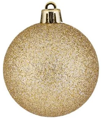 Livarno home Zasnežený umelý vianočný stromček, 150 cm + Svetelná LED reťaz, teplá biela + Ozdoby, zlaté  (800010998)