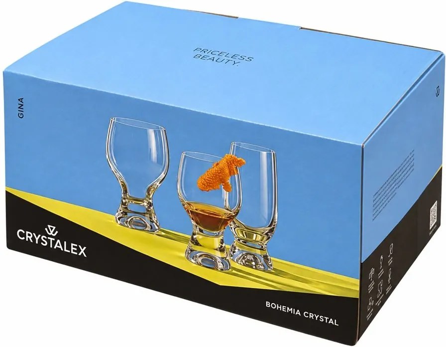 Crystalex poháre GINA 230 ml 6 ks