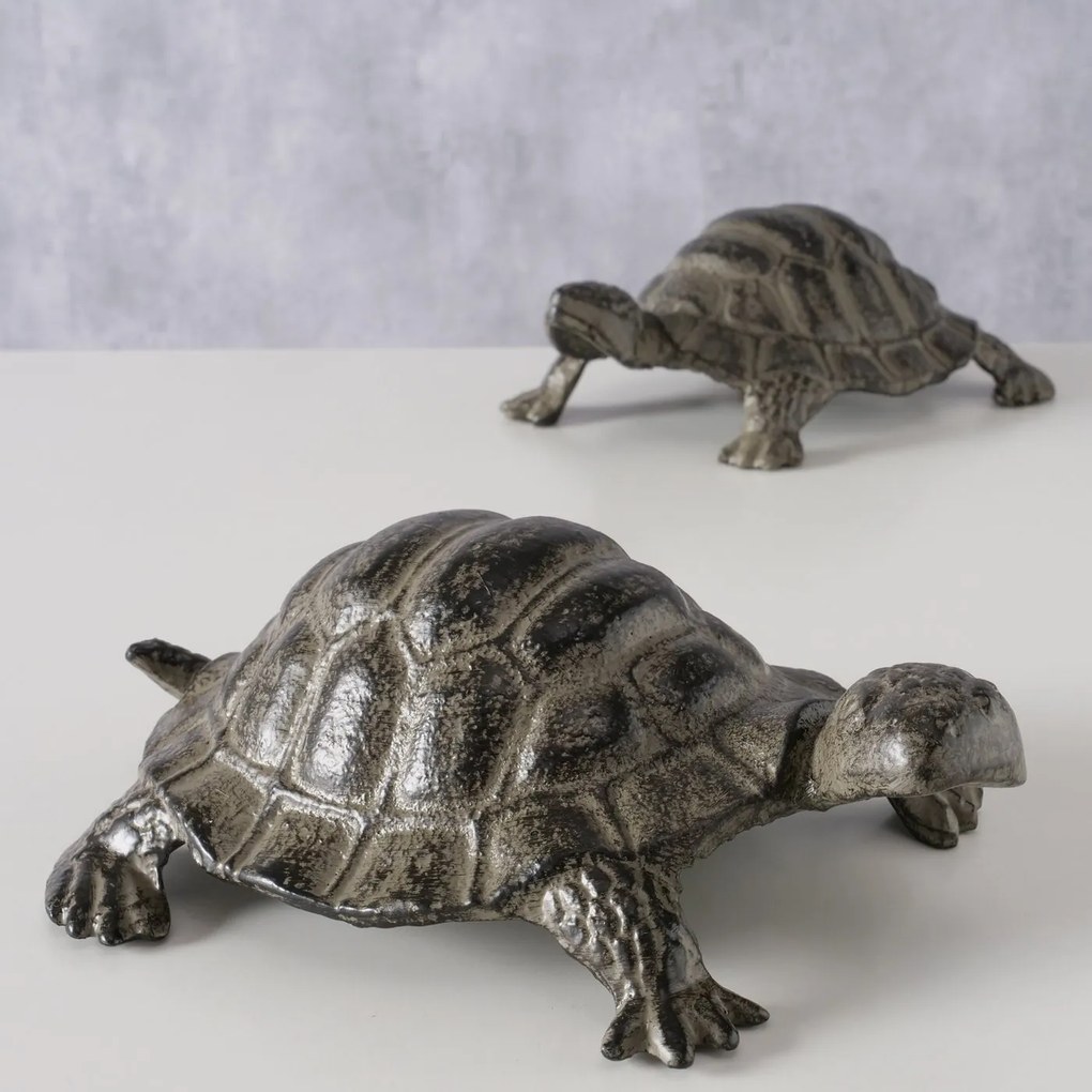 Záhradná liatinová figúrka Trully2, 6x21 cm, hnedá