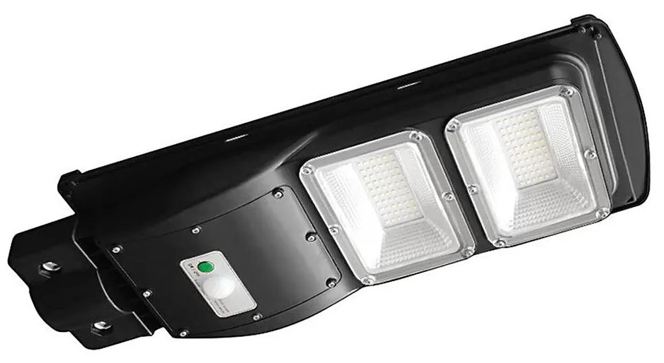 LED stmievateľná solárna pouličná lampa LED/8W/3,2V 6000K IP65 9000 mAh + DO