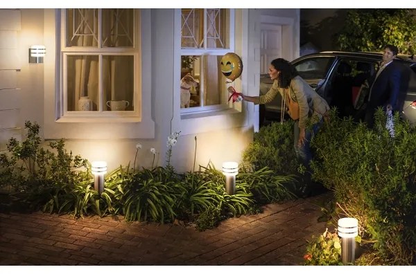 Philips 17404/47/P0 - LED Vonkajšie nástenné svietidlo Hue TUAR 1xE27/9,5W IP44