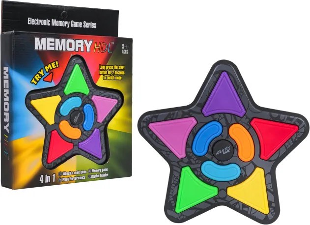 Elektronická pamäťová hra Memory Hviezda