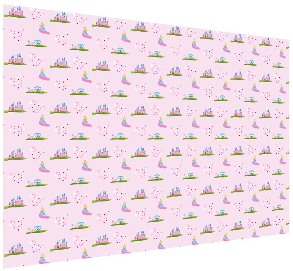 Gario Fototapeta Farebné princezny Materiál: Samolepiaca, Rozmery: 110 x 200 cm