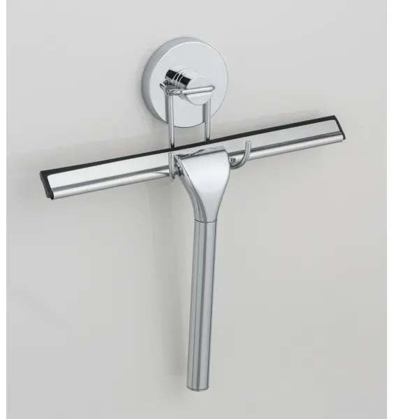 WENKO 20877100-Stierka VACUUM-LOC RUND STAH 24,5x25 cm nerez/lesk. chróm/strieborná