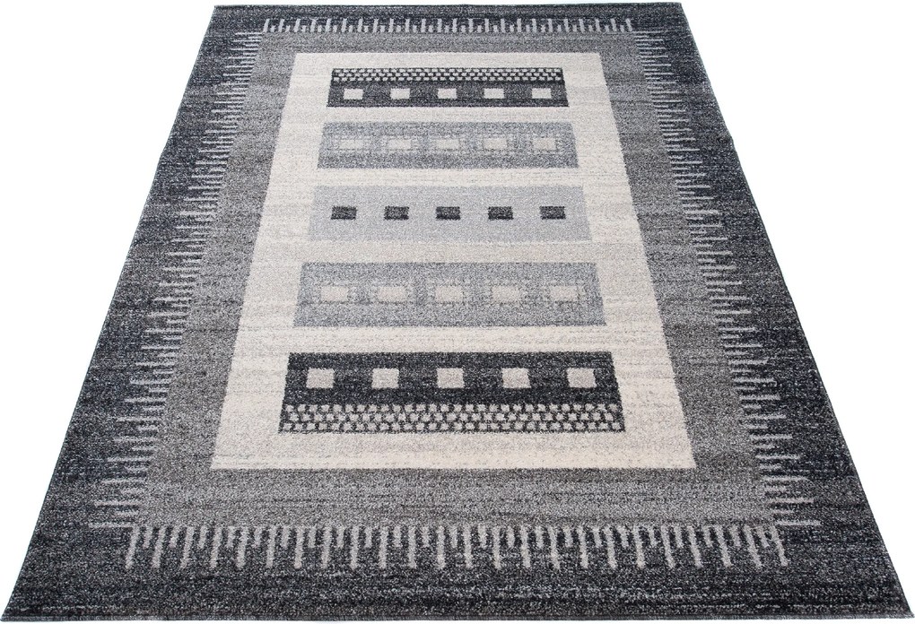 TA Koberec K189A ČIERNE SARI B1X Rozmer: 120x170 cm