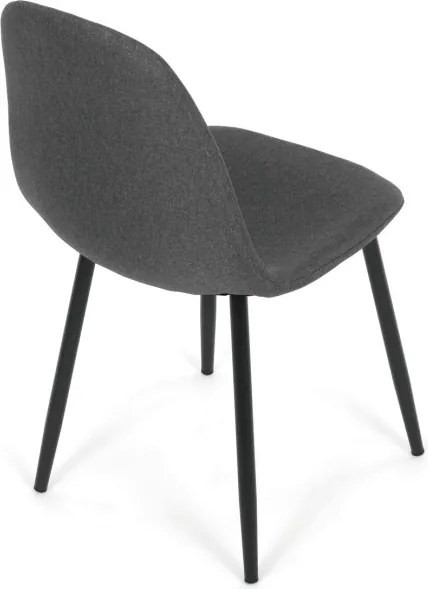 Jedálenská stolička sivá CT-V2972 GREY2