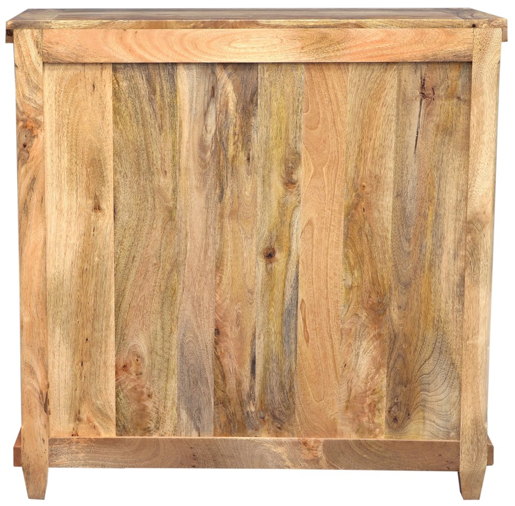 furniture-nabytek.cz - Zásuvková komoda z masívneho dreva mango 90x45x90