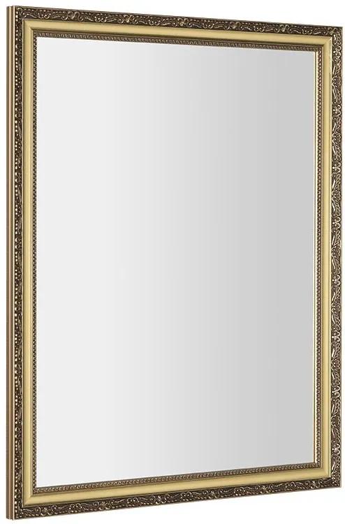 Sapho, BOHEMIA zrkadlo v drevenom ráme 686x886 mm, zlatá, NL483