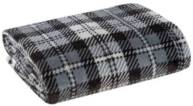 Deka SANTA 03 biela / grafitová