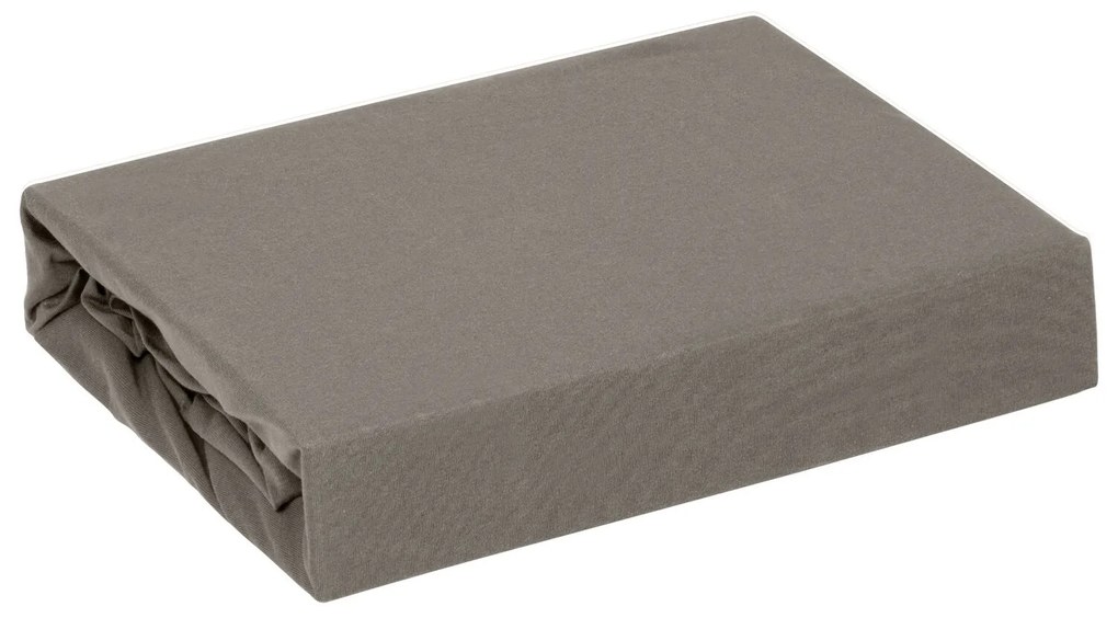 BAVLNENÉ PRESTIERADLO S GUMOU ADELA 180X200X25 CM SIVÁ