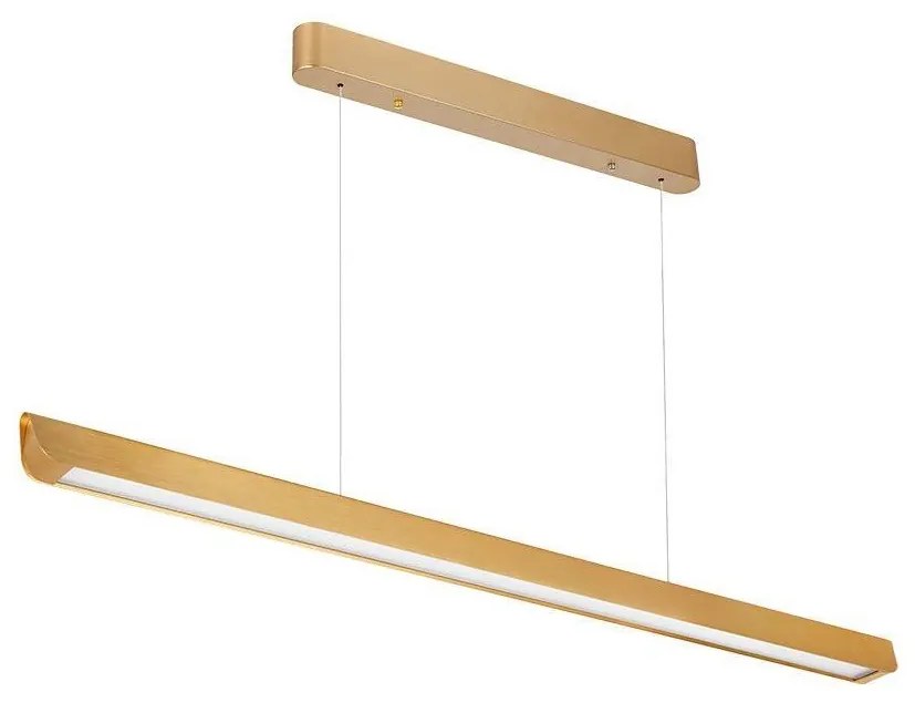 LED Luster na lanku LED/36W/230V 3000/4000/6400K zlatá