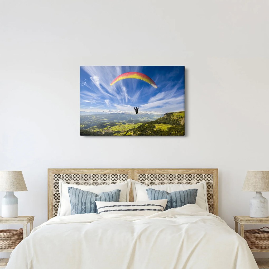 Obraz - Paragliding (90x60 cm)