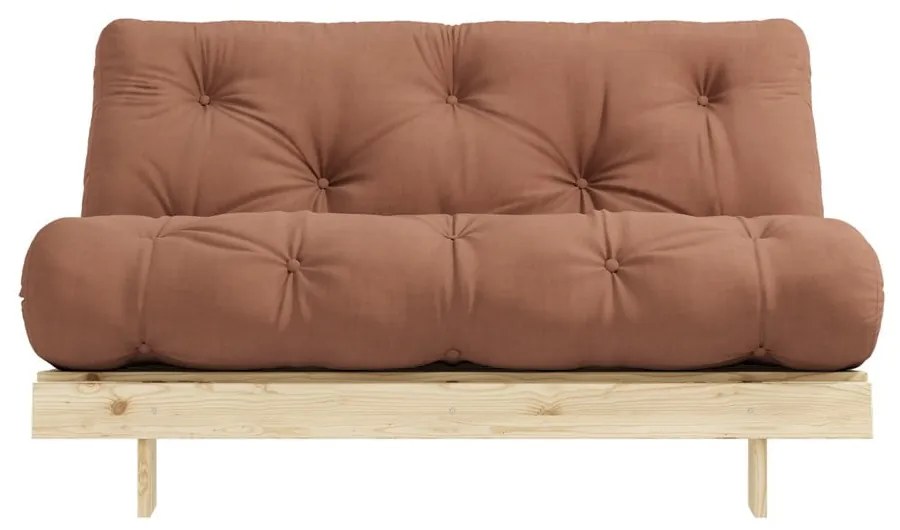 Variabilná pohovka Karup Design Roots Raw/Clay Brown