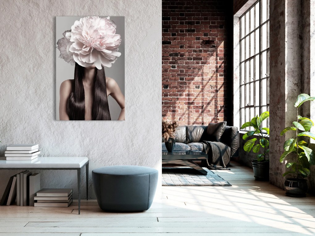 Artgeist Obraz - Flower Head (4 Parts) Veľkosť: 60x90, Verzia: Na talianskom plátne