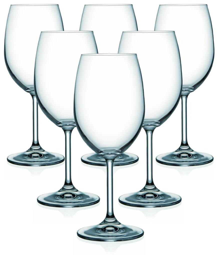 Crystalex 6-dielna sada pohárov na víno OKA, 250 ml
