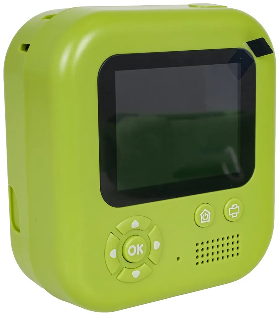 Detský fotoaparát s tlačiarňou – Medveď alebo Kačka + fixky a nálepky Tvar: Kačka