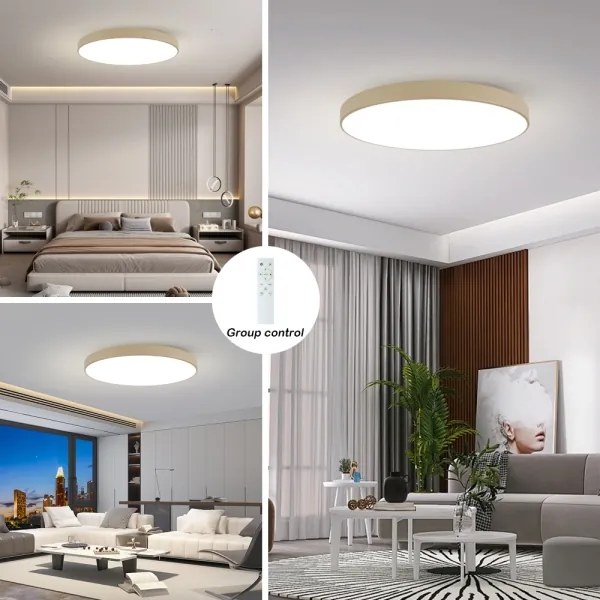 Brilagi-LED Stmievateľné svietidlo POOL SMART LED/128W/230V 100 cm béžové Wi-Fi Tuya+diaľkový ovládač