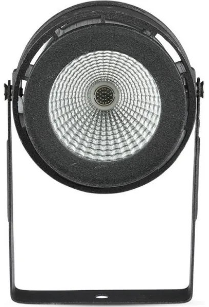 LED Vonkajšia lampa LED/12W/100-240V IP65 čierna - zelené svetlo