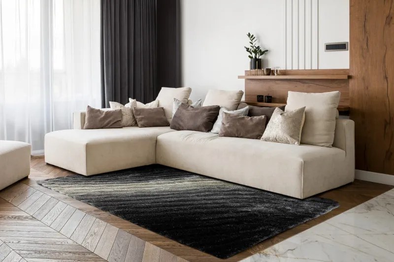 Kusový koberec Flim 006-B1 grey, 120x160, šedá, obývacia izba, Dywany Łuszczów