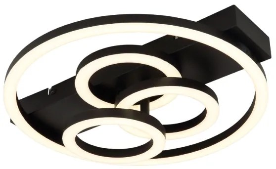 Globo 48040-40 - LED stmievateľné stropné svietidlo DARRYL I 40W/230V pr. 35x33 cm + diaľkové ovládanie