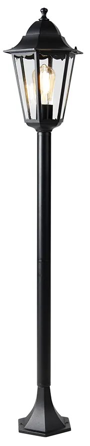 Inteligentná stojaca vonkajšia lampa čierna 120 cm vrátane Wifi ST64 - New Orleans
