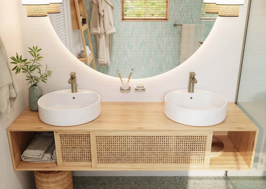 Hansgrohe AddStoris, držiak na uterák, kartáčovaný bronz, HAN-41747140