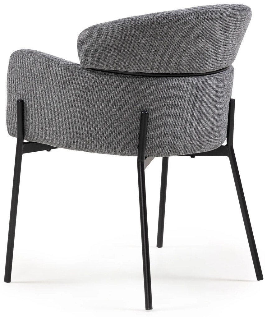 Jídelní křeslo GRANDA šedé